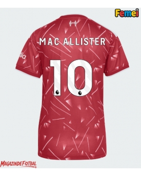 Liverpool Alexis Mac Allister #10 Tricou Fotbal Replică 2026-27 Femei Acasa